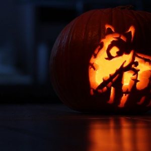 biscotti zucca e tonno per Halloween