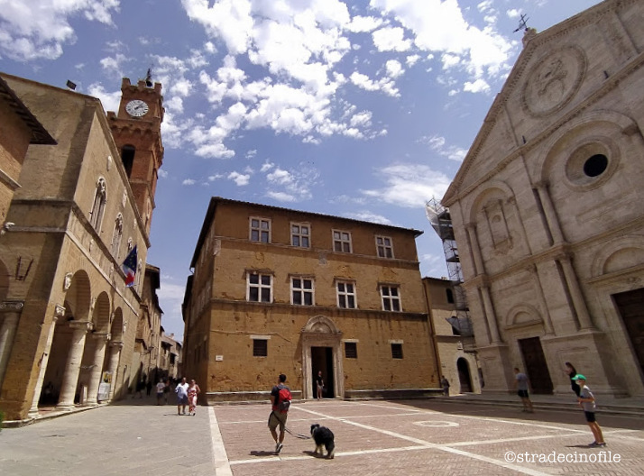 In Val D’Orcia con i nostri cani